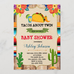 Taco om inbjudan till två temapartyn