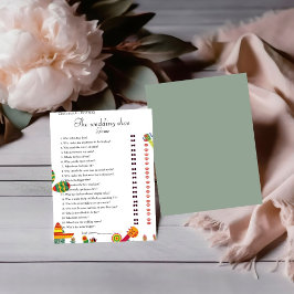 Taco om kärlek Kaktus möhippa spelkort Meddelande