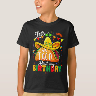 Taco om min födelsedag Cinco De Mayo Mexican T Shirt