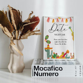 Taco om Möhippan kärlek par bröllop-tecken Poster