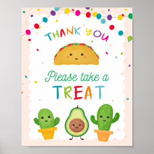Taco om party - ett tema för att behandla poster