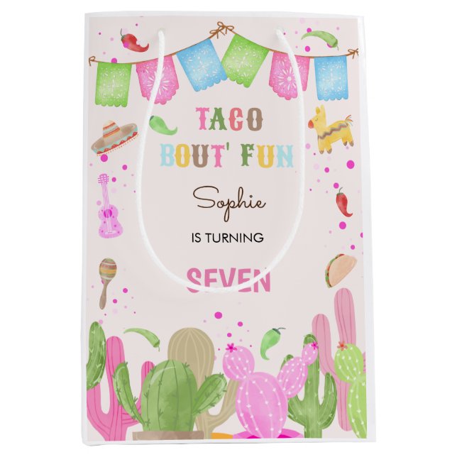 Taco om roligt fiesta mexican barns födelsedag (Framsidan)