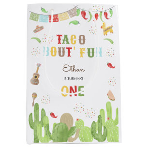 Taco om roligt fiesta mexican första födelsedag