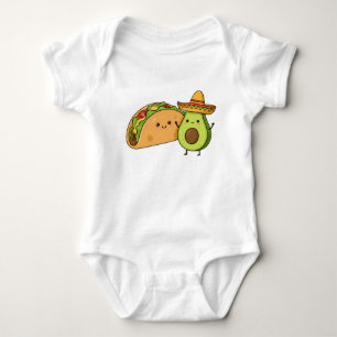 Taco om söt rolig Avokado & Taco T Shirt