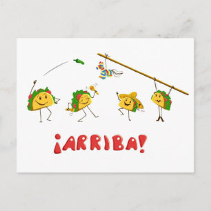 Taco Party Vykort
