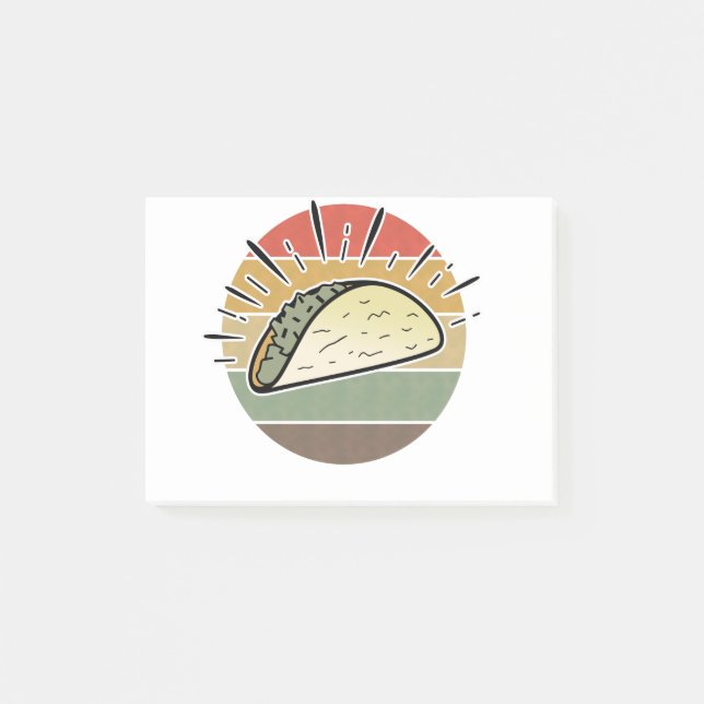 Taco Post-it Block (Framsida)