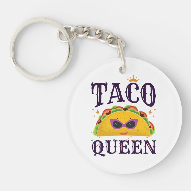 Taco Queen Kärlek Tacos Women (Framsidan)