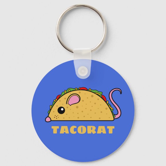 Taco Råtta Keychain Nyckelring (Framsida)
