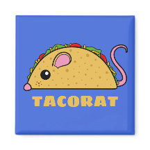 Taco Råtta Magnet