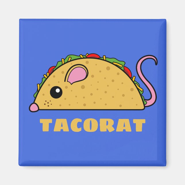 Taco Råtta Magnet (Framsidan)