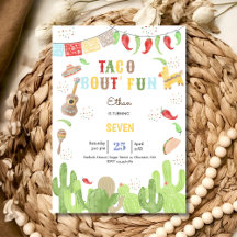 Taco-roligt fiesta mexican-födelsedagen