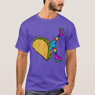 TACO ROLLER GIRL RAINBOW KÄRLEK EDITION SOLO T SHIRT