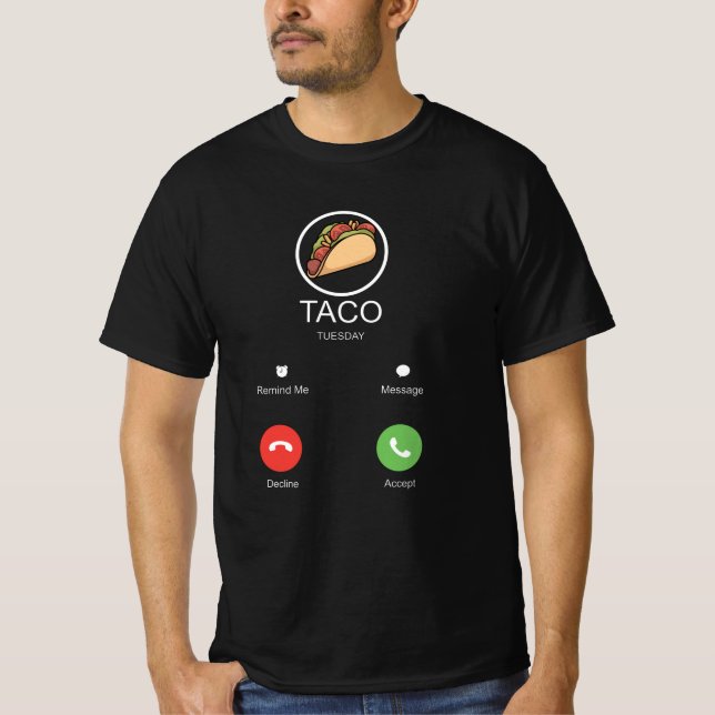 Taco ropar gåvor till varje Taco Älskare T Shirt (Framsida)