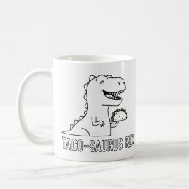 Taco-Saurus Rex Kaffemugg