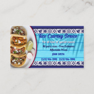 Taco Service-Affärskort Visitkort