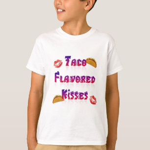Taco smaksatte kyssar t shirt