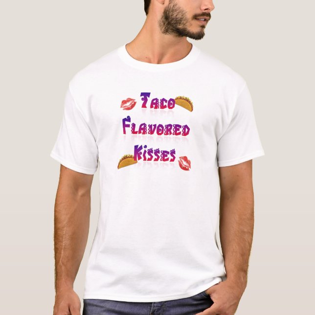 Taco smaksatte kyssar tee (Framsida)