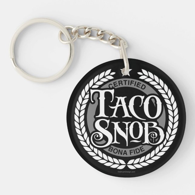 Taco-snob - rolig design för tacoälskare (Framsidan)