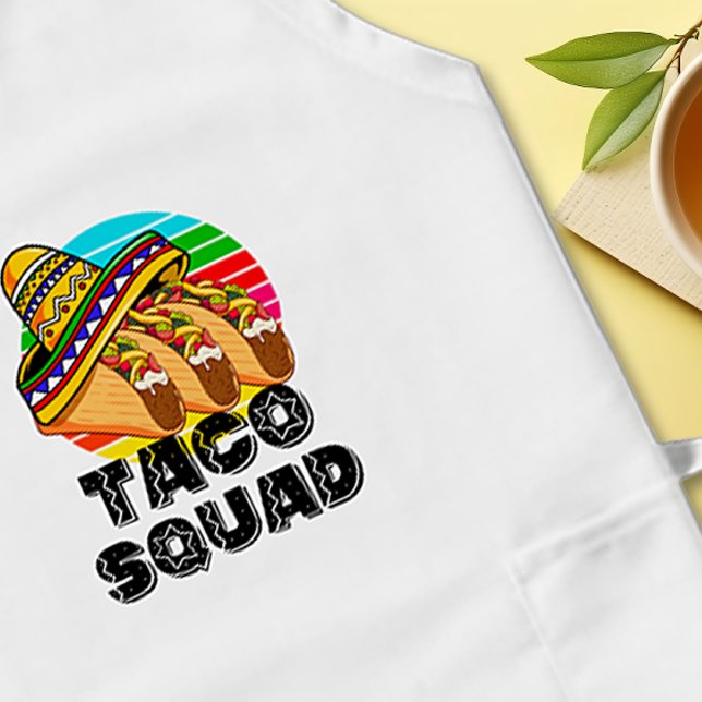 Taco Squad, Cinco de Mayo Långt Förkläde (Taco Squad Apron)