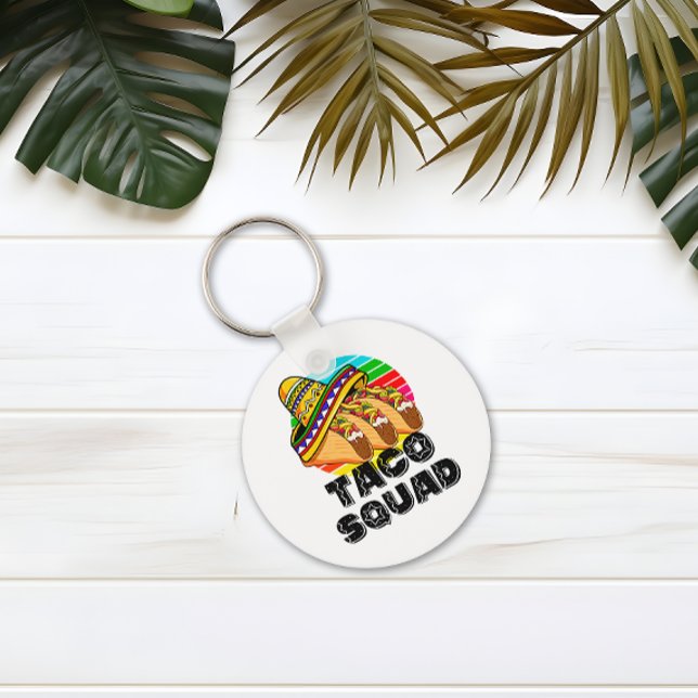 Taco Squad, Cinco de Mayo Nyckelring (Taco Squad Keychain)