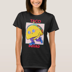 Taco Squad Dancing Taco Cinco De Mayo Mexican Food T Shirt