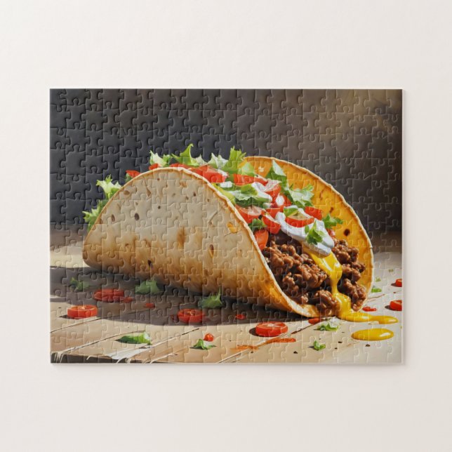 Taco stillo Life Pussel (Horisontell)