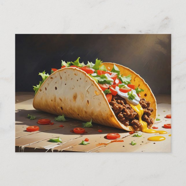 Taco stillo Life Vykort (Framsida)