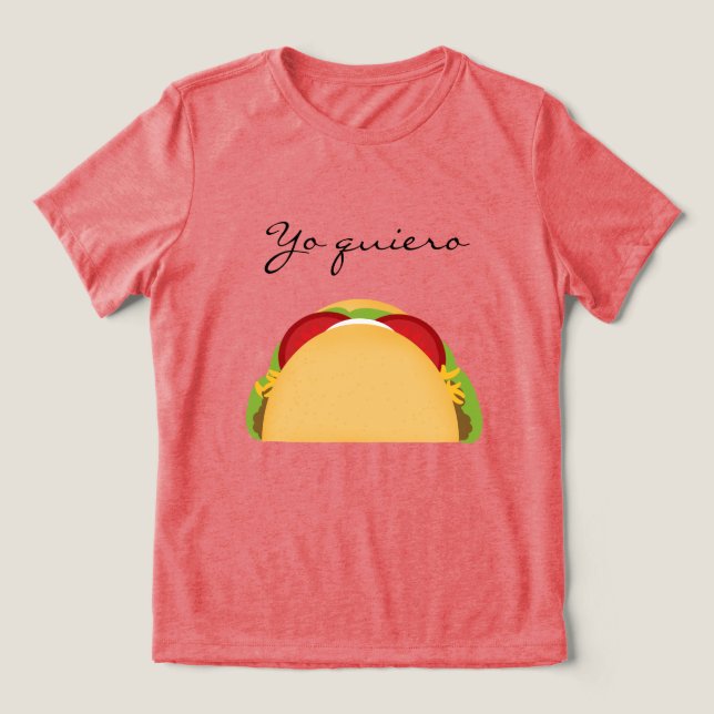 Taco T Shirt (Design Framsida)