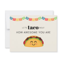 Taco - tackkort
