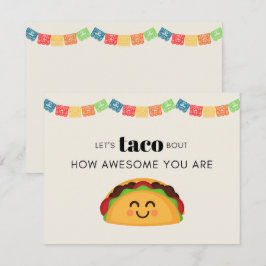 Taco - tackkort tack kort