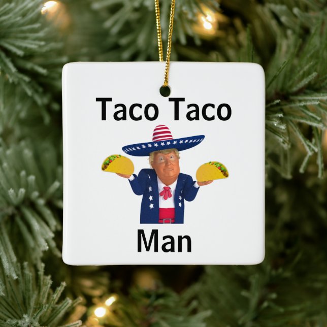 Taco Taco Man Ornament (Träd)