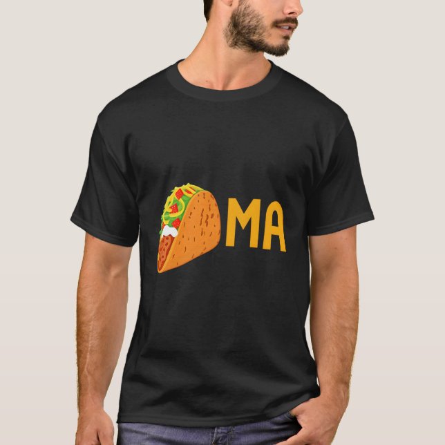 Taco Tacoma Washington Tacoma T Shirt (Framsida)