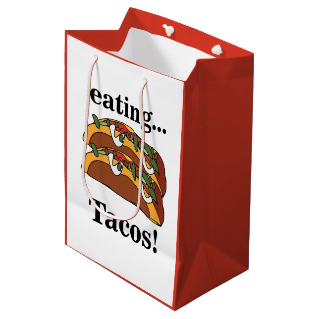 Taco Tacos Funny Birthday (Framsidan Vinklad)