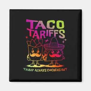 Taco Tariffer Trump Chickar Alltid Ut Magnet