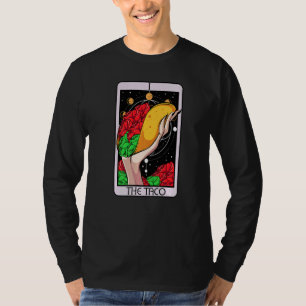 Taco Tarot Card Witchy Occult Alchemy Fortune Berä T Shirt