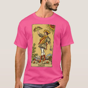 Taco Tarotkort Spådomskort Ockult Läsare T Shirt