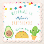 Taco-tema | Fiesta-tema | Färgdusch för barn Underlägg Papper<br><div class="desc">Har du en tako-teman? Du kärlekar de där vackra "Taco om en baby"-babydusch underlägg. Har så söta taco-,  cactus- och avokado-tecken. Det står "Välkommen till [mamma namn] Baby Shower med Taco om baby under. Enkel att anpassa med din egen information och färg.</div>