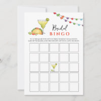 Taco & Tequila Fiseta Möhippa Bingo-spel