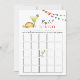 Taco & Tequila Fiseta Möhippa Bingo-spel Inbjudningar
