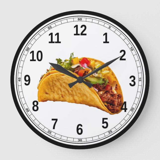 Taco-tidsdel Stor Klocka (Framsida)