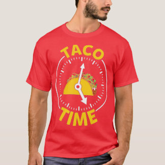 Taco Time Cinco De Mayo Manar Women Kids Boys Taco T Shirt