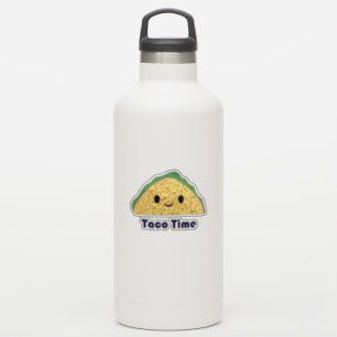 Taco Time Cute Kawaii Taco Klistermärken