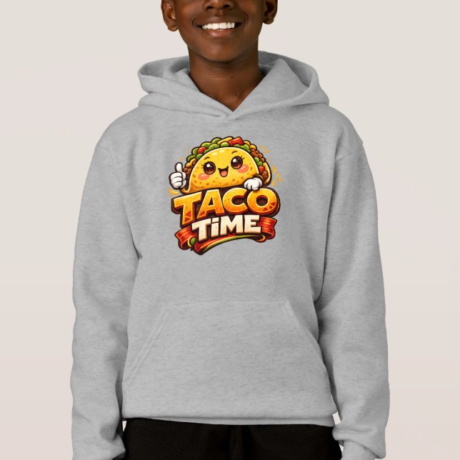 Taco Time - Fiesta Fiasco - Matvänner T Shirt (Framsida)