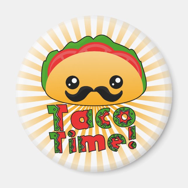 Taco Time Magnet (Framsidan)