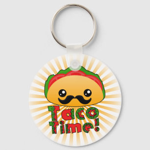 Taco Time Nyckelring