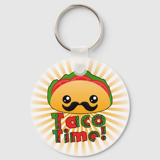 Taco Time Nyckelring (Framsida)