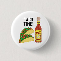 TACO TIME, söt tacos hett Sauce illustration