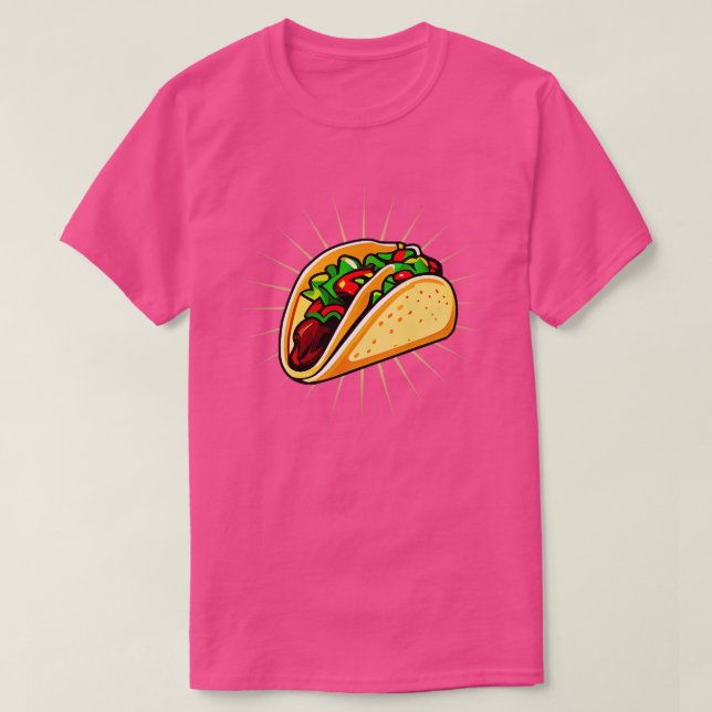 Taco Time T Shirt (Design framsida)