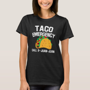Taco Tisdag Akut Mexikanska livsmedelsmyndigheten T Shirt
