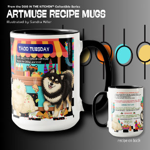 TACO TISDAG Chow-Lappy Art Muse Recept Mugg